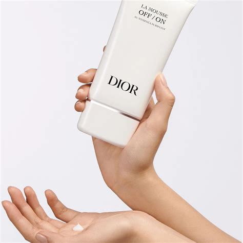 dior on off mousse|La Mousse OFF/ON: Cleansing and Skincare Action .